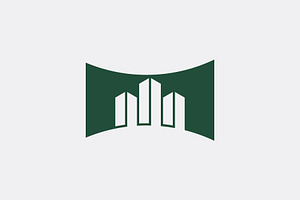 Cityscape Building Logo.