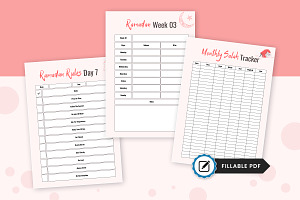 Ramadan Printable Planner 2023