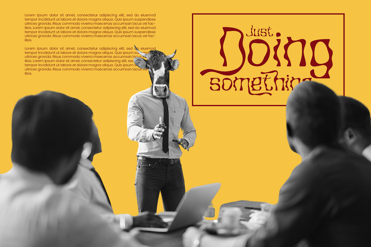 Essenkia - Curvy Display Font, a Sans Serif Font by Favo Write (Photo 4 of 9)