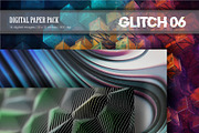 Glitch Psychedelic 06. Digital Paper, a Texture Illustration by KENO Mascots (Thumbnail 3 of 7)