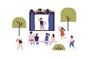 Children street theater performance, a Person Illustration by Good Studio (Thumbnail 1 of 3)