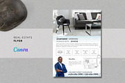 Canva Real Estate Flyer Template, a Flyer Template by Ahsanjaya (Thumbnail 3 of 3)