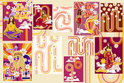Collection Groovy fashion mood, a Texture Illustration by Antikva17 (Thumbnail 8 of 22)