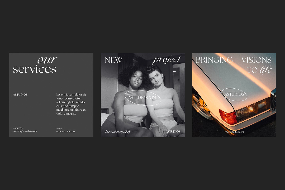 AestheticBusiness Instagram Template, a Templates & Theme by hk__dsgn (Photo 6 of 11)