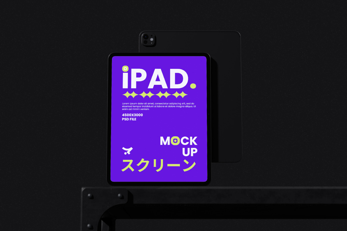 iPad Mockup, an iPad Mockup by Rielismee (Photo 5 of 5)