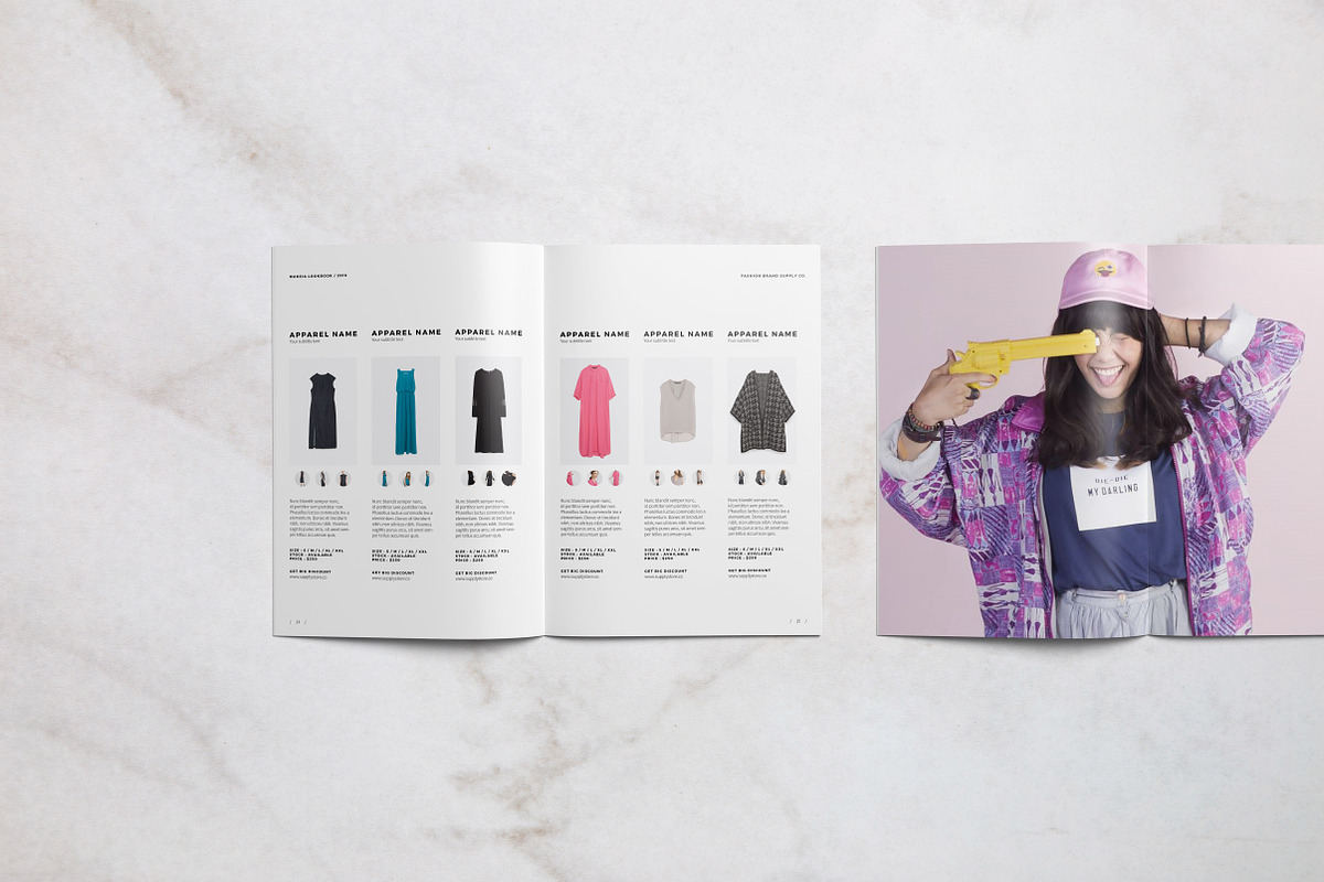 Marzia Lookbook, a Brochure Template by Loc Tropis (Photo 3 of 6)