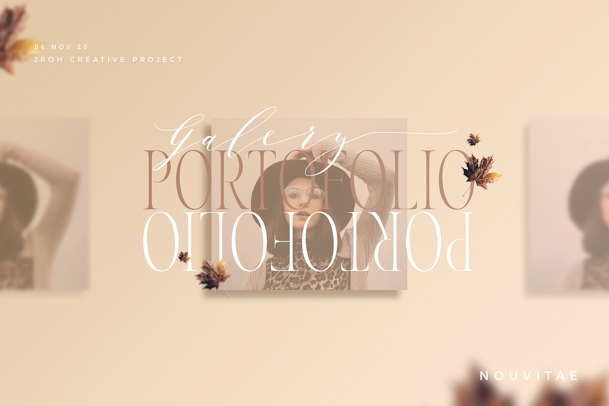 Nouvitae & Melika Letter | Font Pack, a Serif Font by JROH Creative (Photo 13 of 20)