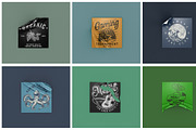 Peeled Sticker Mockup Vol 2, a Product Mockup by Graphicboom (Thumbnail 6 of 7)