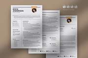 Clean Resume/CV Template, a Resume Template by Proper_media (Thumbnail 1 of 6)