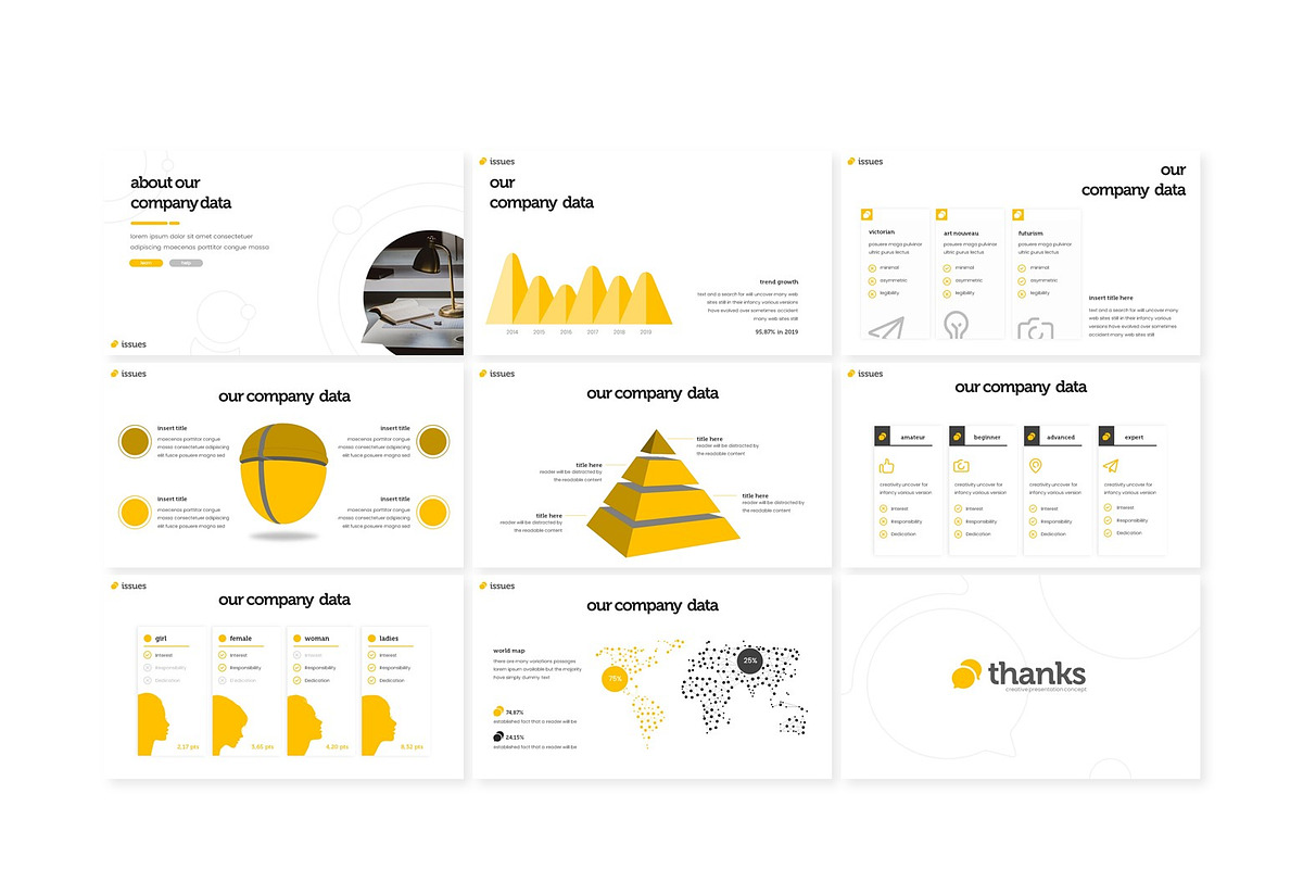 Issues Power Point Template, a Presentation Template by KAZ by IanMikraz Studio (Photo 5 of 5)