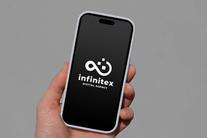 Pixel Infinity Digital Agency Logo, a Branding & Logo Template by Design_Planet