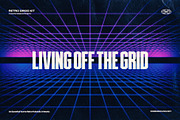 Retro Grids, an Object Graphic by Indieground Design Inc. (Thumbnail 9 of 17)