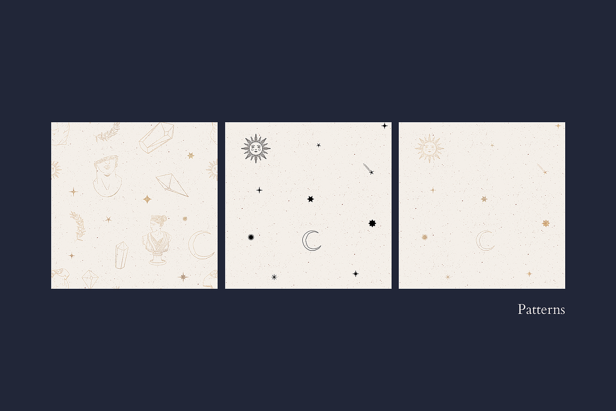 Bundle. SHINE II + ANTIQUE AESTHETIC, a Background Graphic by mamormo (Photo 8 of 8)