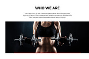 Fitness & Gym Presentation Template, a Presentation Template by RAHMAT (Thumbnail 3 of 5)