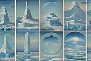 Polar Lands Illustrations, a Background Graphic by Nomad Visuals (Thumbnail 10 of 15)
