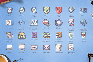 Business Hand-drawn Icons