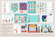 Christmas village games kit for kids, an Education Illustration by Lexi Claus (Thumbnail 9 of 15)