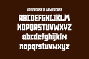 Jomar - Comic Display Font, a Sans Serif Font by lelevien (Thumbnail 3 of 4)