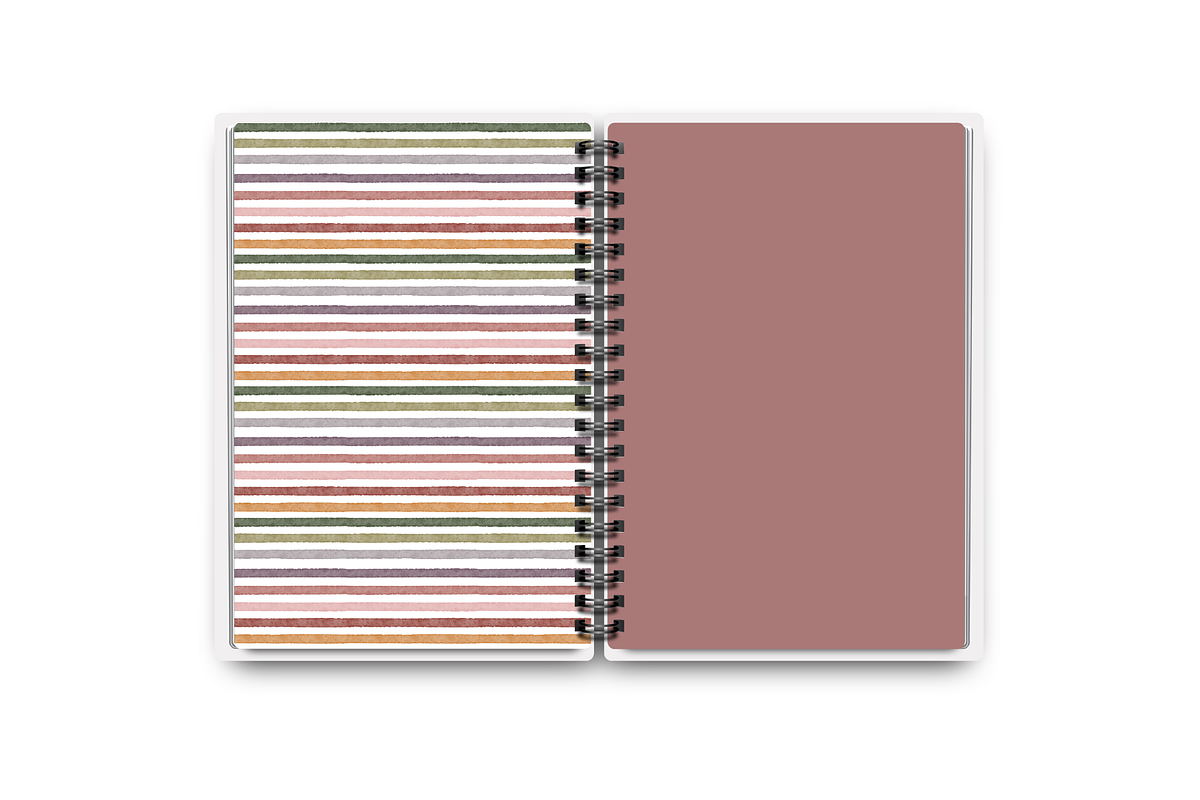 Pastel Earth Stripes Repeat File, a Pattern Graphic by OwlAndFern (Photo 16 of 16)