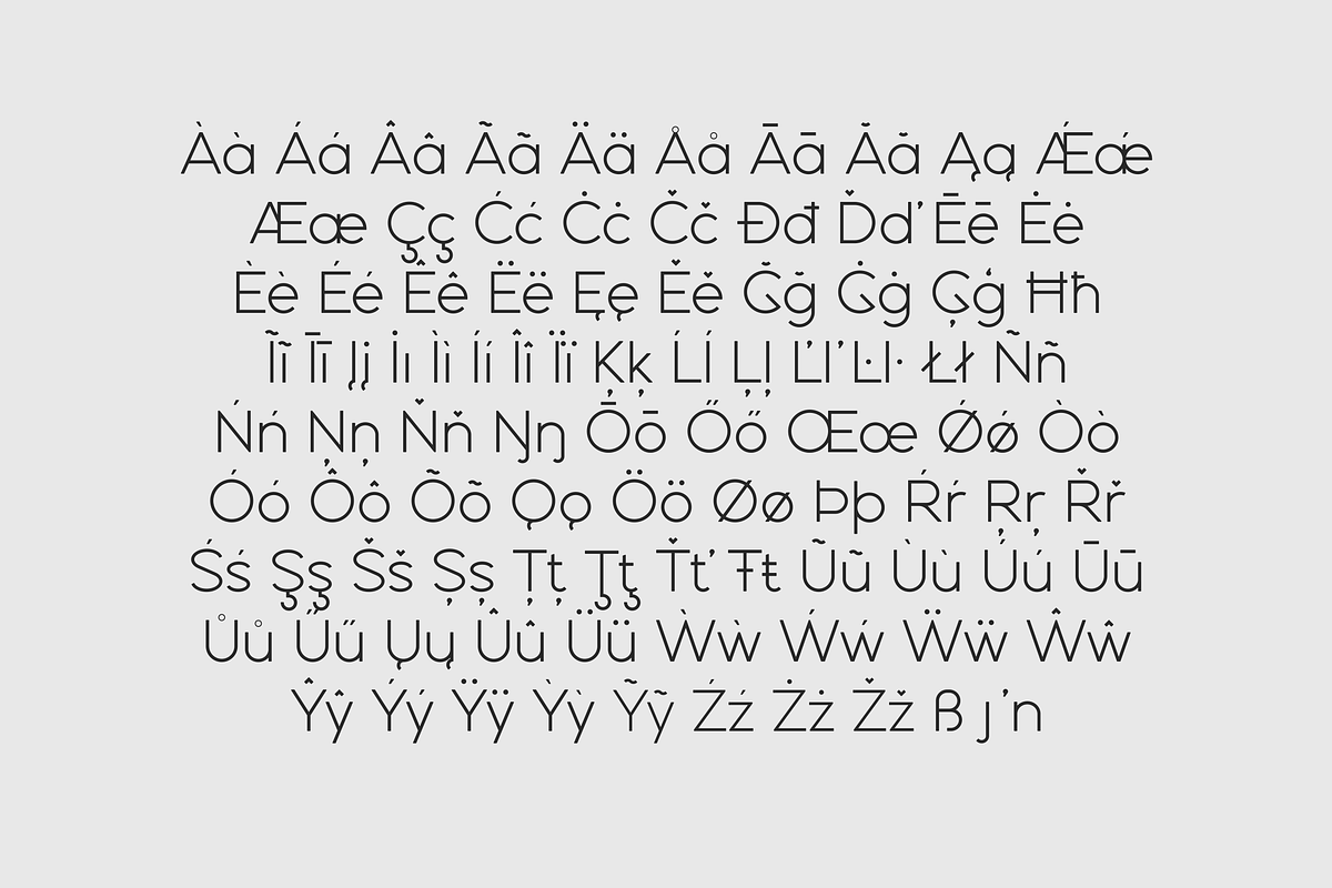 Espial typeface - 36 fonts, a Sans Serif Font by VP Fonts (Photo 18 of 22)