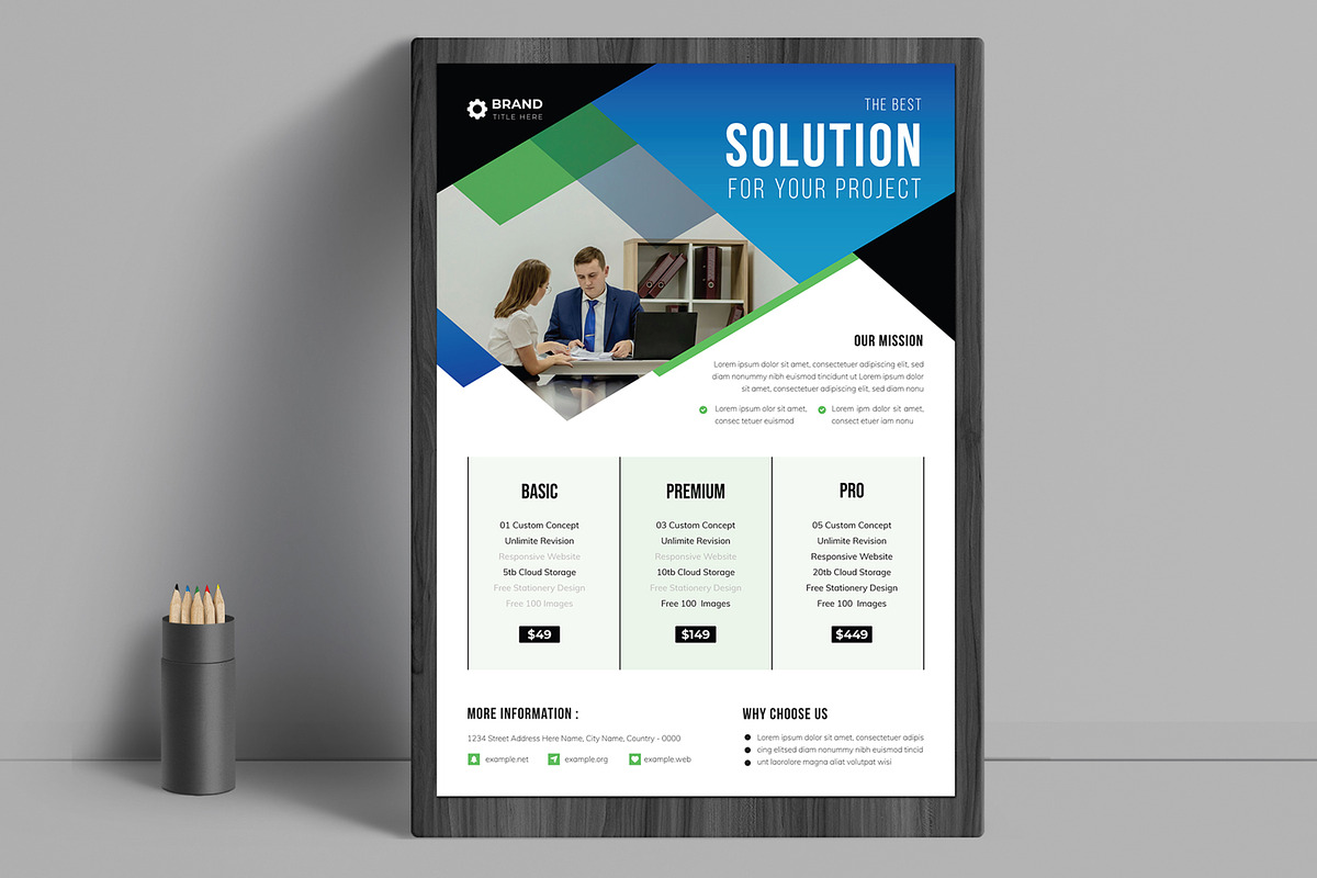 Business Pricing Flyer, a Flyer Template by ContestDesign (Photo 2 of 3)