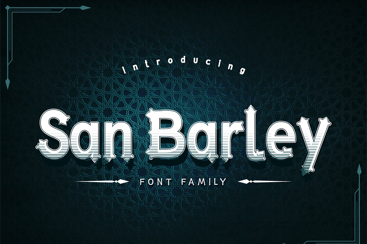 San Barley, a Serif Font by Esui Studio (Photo 1 of 5)
