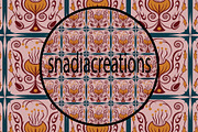 Faux Tile design, a Pattern Graphic by snadiacreations (Thumbnail 1 of 4)