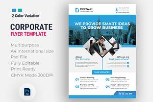Corporate Flyer Template Design