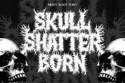 Night Roots Brutal Black Metal Font, a Blackletter Font by PutraCetol Studio (Thumbnail 2 of 5)