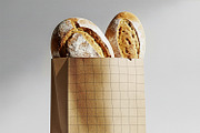 Bread Paper Bag Mockup, a Packaging Mockup by Nathatype (Thumbnail 7 of 9)