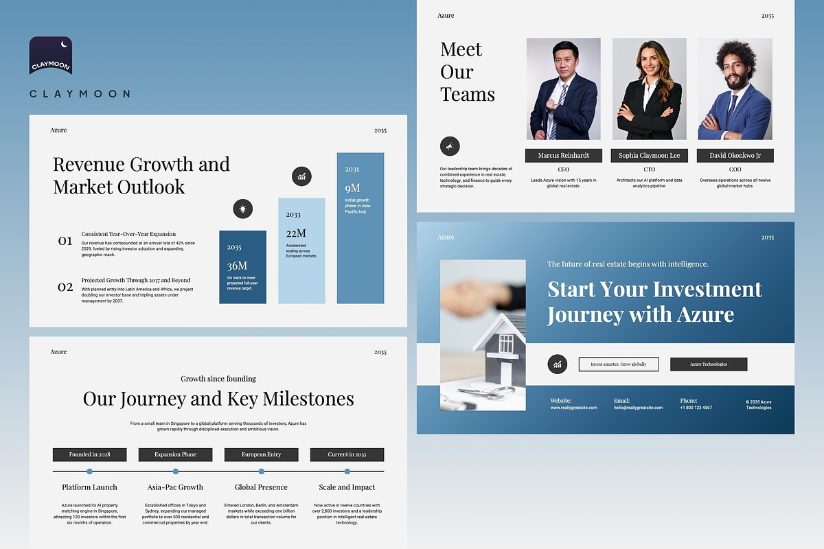 Real Estate Investment Presentation, a Presentation Template by Claymoon Lab (Photo 7 of 7)