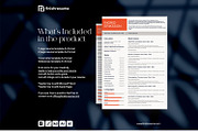Video editor resume template, a Resume Template by FinishResume (Thumbnail 5 of 11)