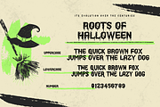 Barth Gone - Halloween Font, a Handwritten Font by BearyType Studio (Thumbnail 4 of 7)