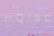 Lunastral Thin, a Sans Serif Font by OceaneM (Thumbnail 3 of 8)