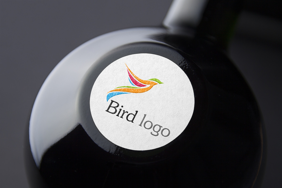 Colorful Humming Bird Logo Template, a Branding & Logo Template by Raj Shop (Photo 5 of 6)