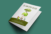 World Earth Day Watercolor, a Seasonal Illustration by CreativeValuation (Thumbnail 7 of 12)