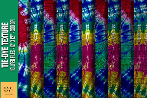 Tie-Dye Texture Digital Papers #99