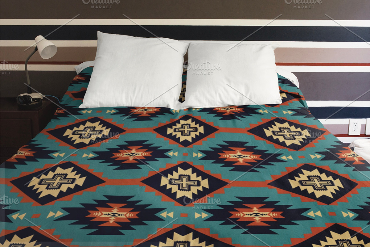 Desert Southwestern Aztec Pattern, a Pattern Graphic by PPEthnicDecorPattern (Photo 2 of 10)