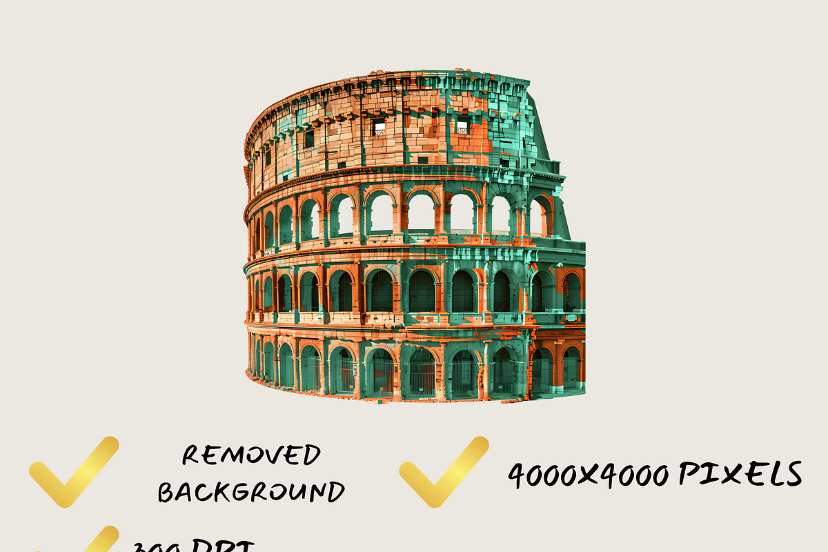 SURREAL ROMAN EMPIRE CLIPART PACK, a Person Illustration by Daring Digies (Photo 8 of 10)