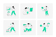 Business Illustrations, a Finance Illustration by Brickclay (Thumbnail 11 of 18)