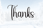 Snowy | Script Font, a Handwritten Font by Scratchones (Thumbnail 9 of 9)
