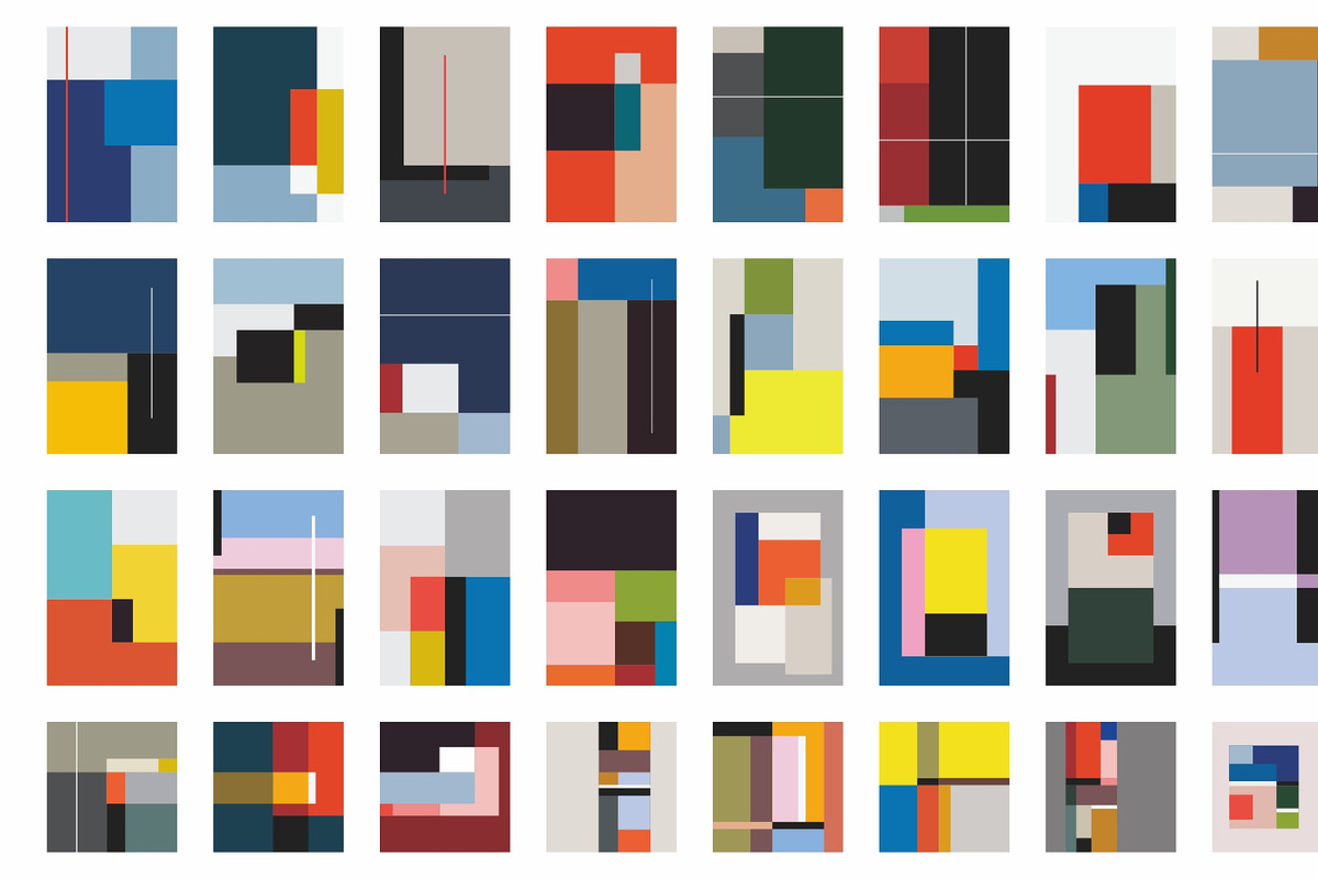 100 Bauhauss Wall Art, a Graphic by Firowerk (Photo 4 of 6)