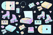 Retro collection, a Pattern Graphic by HmarkaShop (Thumbnail 2 of 5)