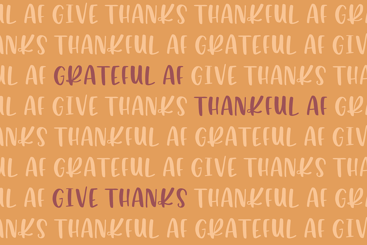 Pumpkin Chunk Sans, a Sans Serif Font by Beck McCormick (Photo 9 of 10)