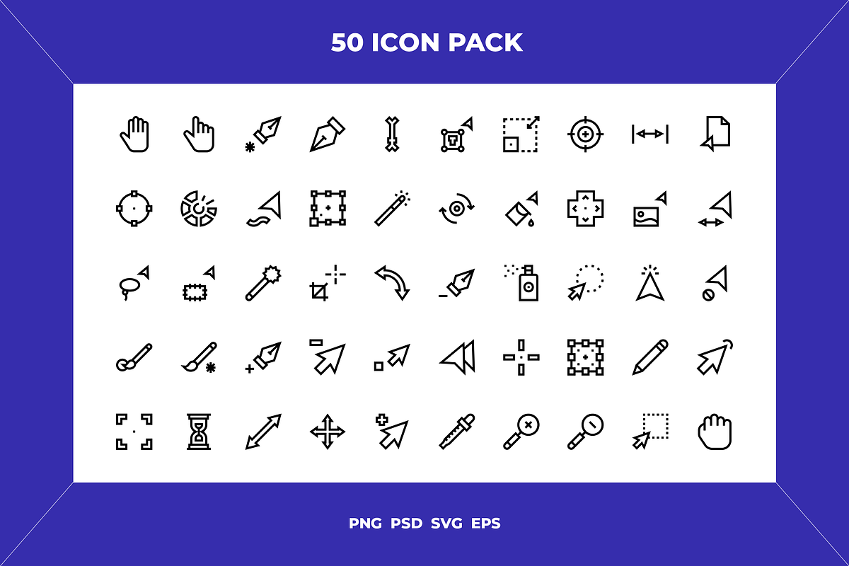 Selection and cursors icons, an Icon by Wencory (Photo 1 of 2)
