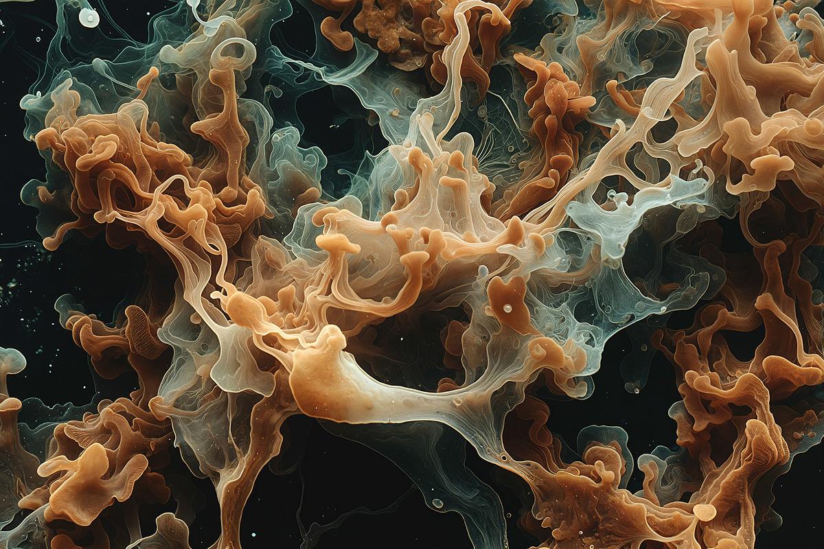 72 Microscopic Fungi Backgrounds, a Background Graphic by h.utomo (Photo 49 of 72)