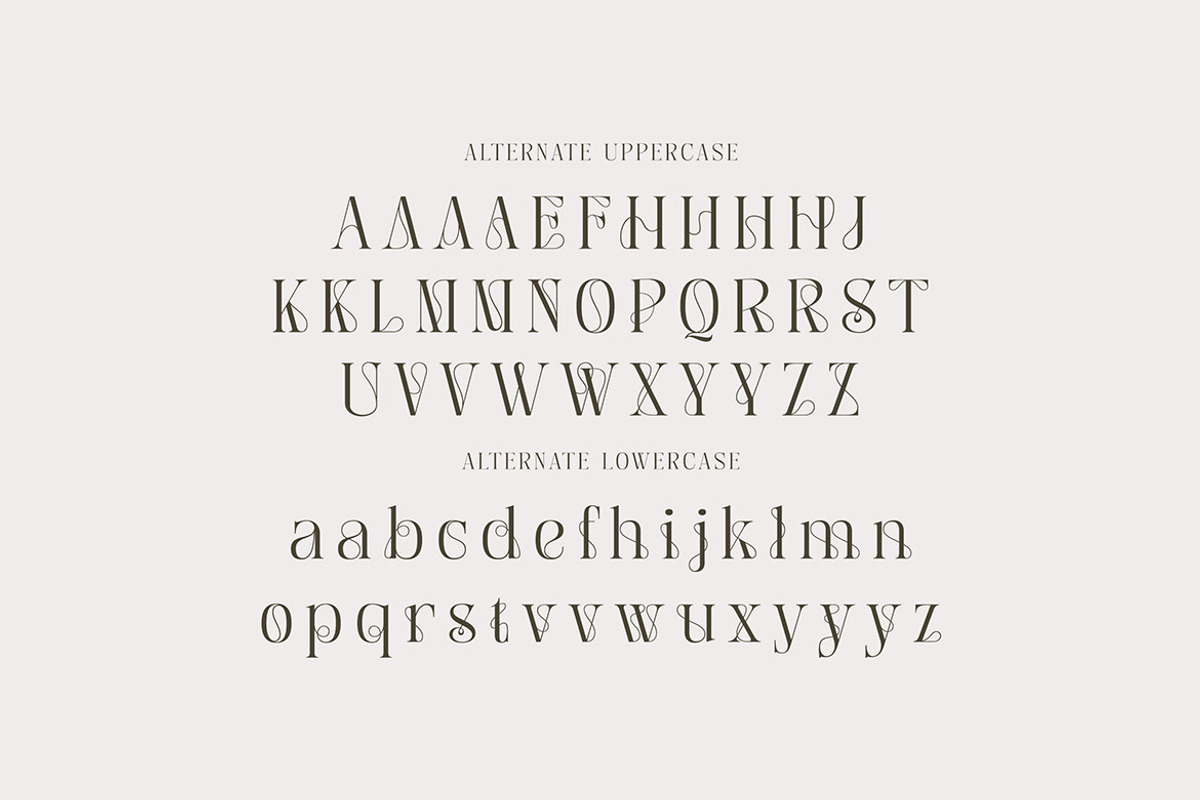 Belinda Rosalind, a Serif Font by Cruzine (Photo 7 of 9)