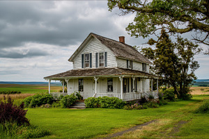 Charming old farmhouse, a Photo by Pavel_design