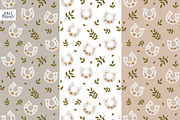 Floral horse clipart & patterns, an Animal Illustration by tatiletters (Thumbnail 7 of 9)