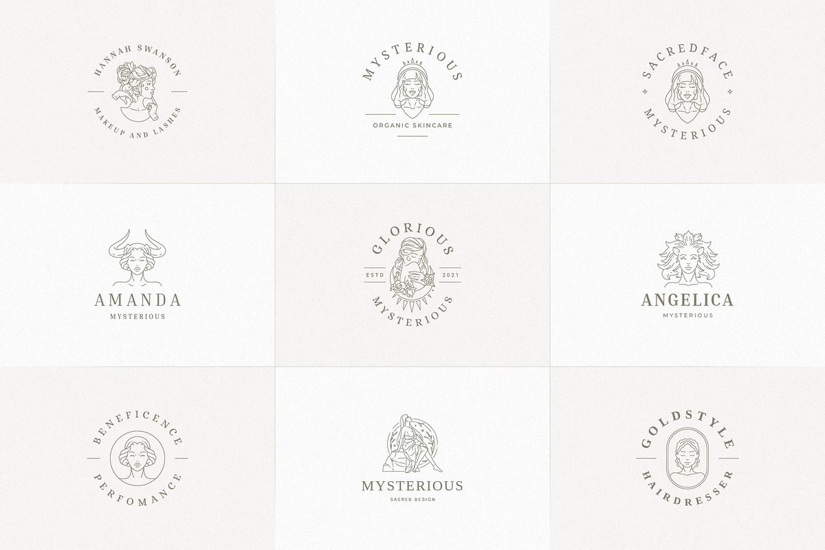 36 Elegant Logo Templates | Canva, a Branding & Logo Template by Vasya Kobelev (Photo 7 of 10)